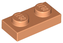 LEGO® los onderdeel Plaat Algemeen in kleur Noga 3023