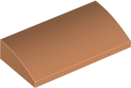 LEGO® los onderdeel Dakpan Gebogen in kleur Noga 88930