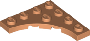 LEGO® los onderdeel Plaat Aangepast in kleur Noga 35044