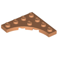 LEGO® los onderdeel Plaat Aangepast in kleur Noga 35044