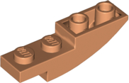 LEGO® los onderdeel Dakpan Gebogen in kleur Noga 13547
