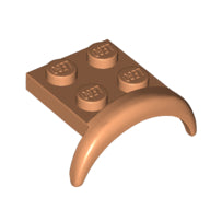 LEGO® los onderdeel Spatbord in kleur Noga 49097