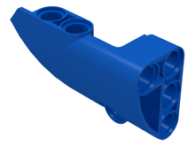 Plaatje in Gallery viewer laden, LEGO® los onderdeel Technisch Paneel in kleur Blauw 87080