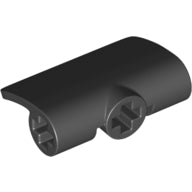 Plaatje in Gallery viewer laden, LEGO® los onderdeel Technisch Paneel in kleur Zwart 71682