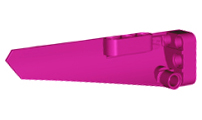 LEGO® los onderdeel Technisch Paneel in kleur Magenta 64393