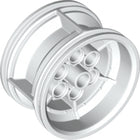 LEGO® los onderdeel Wiel in kleur Wit 56908