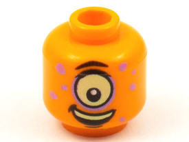 LEGO® los onderdeel Hoofd in kleur Oranje 3626cpb2770