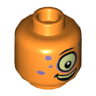 LEGO® los onderdeel Hoofd in kleur Oranje 3626cpb2770