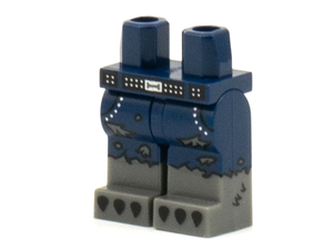 LEGO® onderdeel Benen met Motief Donkerblauw 970c00pb1180