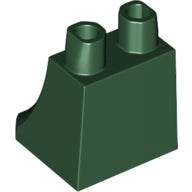 Plaatje in Gallery viewer laden, LEGO® los onderdeel Benen Aangepast Donkergroen 36036