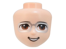 Plaatje in Gallery viewer laden, LEGO® los onderdeel Hoofd in kleur Lichte Noga 75495