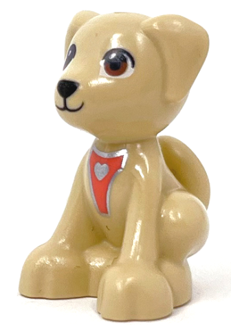 LEGO® los onderdeel Landdier in kleur Geelbruin 27986pb03