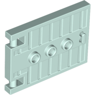 Plaatje in Gallery viewer laden, LEGO® los onderdeel Deur in kleur Licht Aqua 93096