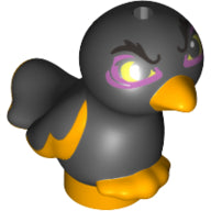 Plaatje in Gallery viewer laden, LEGO® los onderdeel Luchtdier Helder Licht Oranje 35074pb09