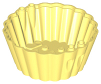 LEGO® los onderdeel Container Helder Lichtgeel 72024