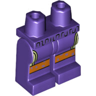 LEGO® onderdeel Benen met Motief Donkerpaars 970c00pb1187