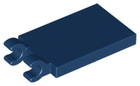 LEGO® los onderdeel Tegel Aangepast Donkerblauw 30350b