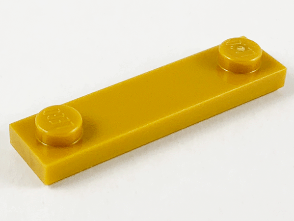 LEGO® los onderdeel Plaat Aangepast Parel Goud 41740