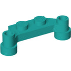 LEGO® los onderdeel Plaat Aangepast Donker Turkoois 4590
