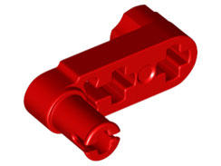 LEGO® los onderdeel Technische Hefbalk in kleur Rood 61408