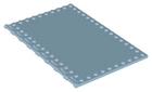 LEGO® los onderdeel Tegel Aangepast in kleur Zandblauw 69934