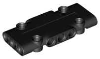 Plaatje in Gallery viewer laden, LEGO® los onderdeel Technisch Paneel in kleur Zwart 71709