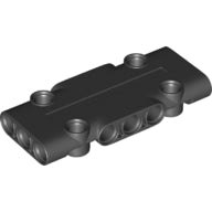 LEGO® los onderdeel Technisch Paneel in kleur Zwart 71709