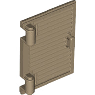 Plaatje in Gallery viewer laden, LEGO® Venster, Ruit en Luik Donker Geelbruin 60800a