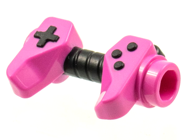 LEGO® onderdeel Accessoire met Motief Donker Roze 65080pb02