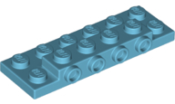 LEGO® los onderdeel Plaat Aangepast Medium Azuurblauw 87609