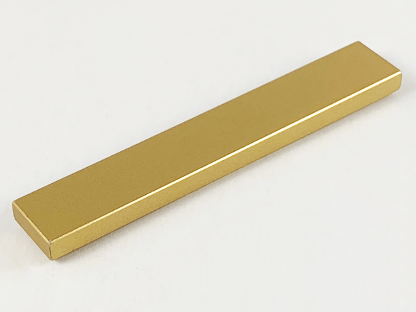 LEGO® los onderdeel Tegel Algemeen Metallic Gold 6636