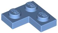 Plaatje in Gallery viewer laden, LEGO® los onderdeel Plaat Algemeen Medium Blauw 2420
