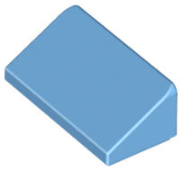 LEGO® los onderdeel Dakpan Algemeen Medium Blauw 85984