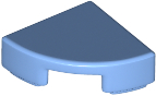 Plaatje in Gallery viewer laden, LEGO® los onderdeel Tegel Rond in kleur Medium Blauw 25269