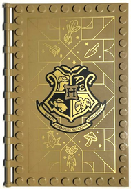 LEGO® Tegel Aangepast met Motief Donker Geelbruin 69934pb004