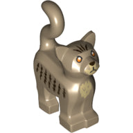 Plaatje in Gallery viewer laden, LEGO® los onderdeel Landdier Donker Geelbruin 13786pb07