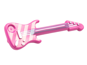 LEGO® onderdeel Accessoire met Motief Donker Roze 11640pb05
