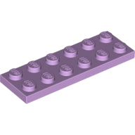 Plaatje in Gallery viewer laden, LEGO® los onderdeel Plaat Algemeen in kleur Lavendel 3795