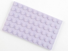 Plaatje in Gallery viewer laden, LEGO® los onderdeel Plaat Algemeen in kleur Lavendel 3033