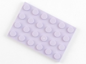 LEGO® los onderdeel Plaat Algemeen in kleur Lavendel 3032