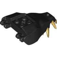 LEGO® onderdeel Dier Onderdelen met Motief Zwart 72224pb01