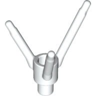 LEGO® los onderdeel Plant & Struik in kleur Wit 24855