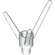 LEGO® los onderdeel Plant & Struik in kleur Wit 24855