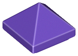 LEGO® los onderdeel Dakpan Algemeen Donkerpaars 22388