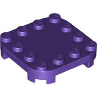 LEGO® los onderdeel Plaat Aangepast Donkerpaars 66792