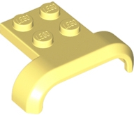 LEGO® los onderdeel Spatbord in kleur Helder Lichtgeel 28326