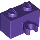 LEGO® los onderdeel Steen Aangepast Donkerpaars 30237b