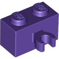 LEGO® los onderdeel Steen Aangepast Donkerpaars 30237b