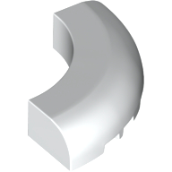 LEGO® los onderdeel Steen Rond in kleur Wit 24599