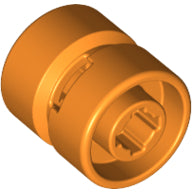 Plaatje in Gallery viewer laden, LEGO® los onderdeel Wiel in kleur Oranje 6014b
